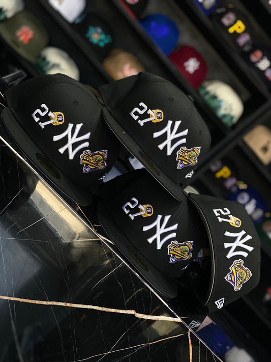NEW ERA YANKEES NEGRA WORLD SERIES